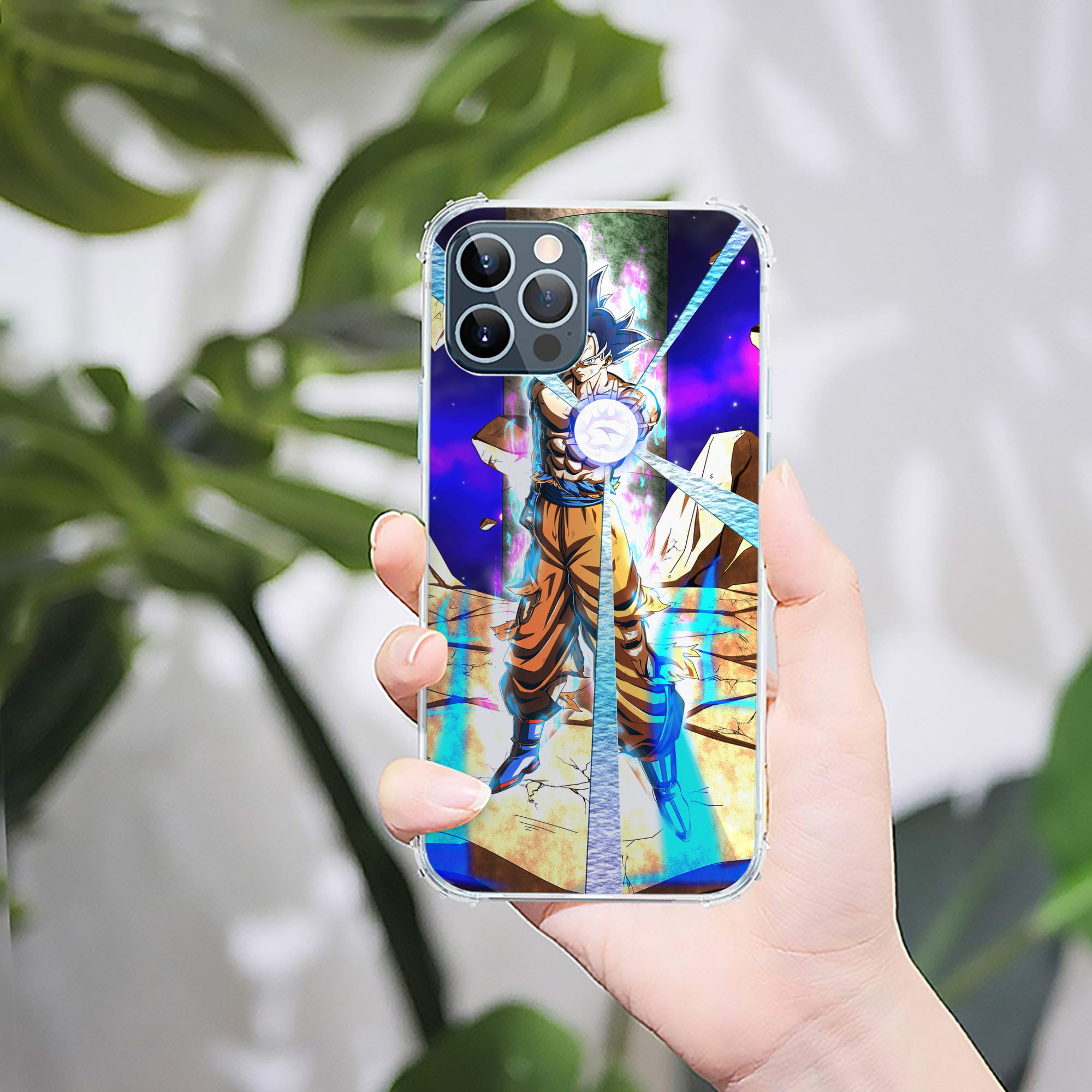 （画像用） ドラゴンボール DRAGON BALL 【iPhone 12シリーズ対応】透明スマホケース（クリアソフトケース）